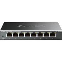 TP-LINK TL-SG108E Unmanaged L2 Gigabit Ethernet (10/100/1000) Zwart - thumbnail