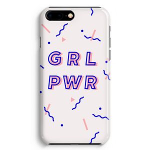 GRL PWR: iPhone 8 Plus Volledig Geprint Hoesje