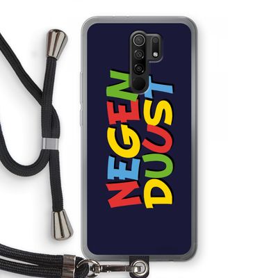 90's One: Xiaomi Redmi 9 Transparant Hoesje met koord