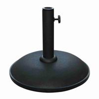 Marbueno Base Parasol Rond 36x29,5 cm 11KG Zwart Tuin, Zwembad en Terras 10444