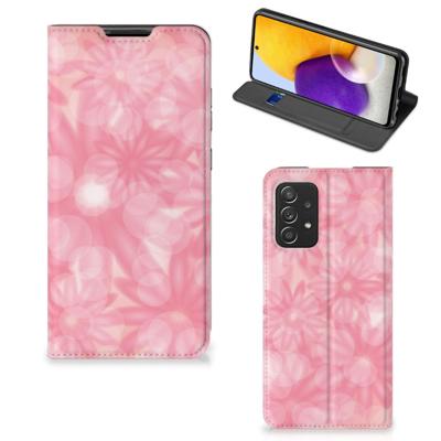 Samsung Galaxy A72 (5G/4G) Smart Cover Spring Flowers Samsung Galaxy A72 (5G/4G) Smart Cover Spring Flowers