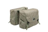 New Mondi Joy Double fietstas waterafstotend polyester Racktime Ivy Grey