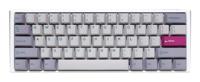 Ducky One 3 Mist Grey Mini toetsenbord RGB led, Double-shot PBT, Hot-swappable, QUACK Mechanics, 60%