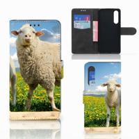 Huawei P30 | Telefoonhoesje | Met pasjeshouder | Schaap en Lammetje