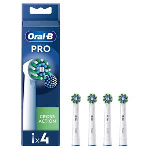 OralB Pro Cross Action Opzetborstels, 4 Stuks bij Jumbo