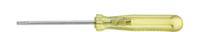Wiha 509 Kleine schroevendraaier sleufkop transparantgeel 2.0 mm x 40 mm - 01548