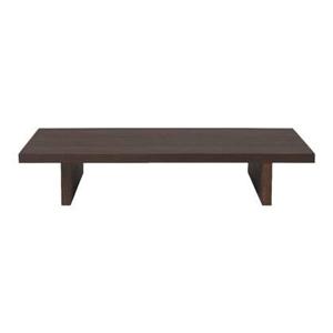 ferm LIVING Kona Low Salontafel Dark Stained - S