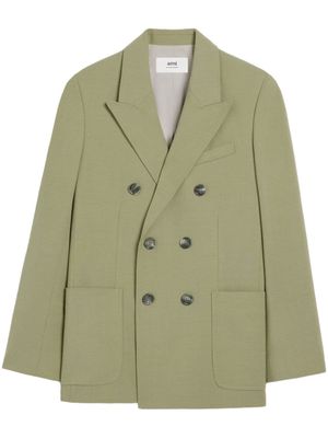 AMI Paris Blazer met dubbele rij knopen - Groen AMI Paris Blazer met dubbele rij knopen - Groen