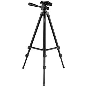 DÖRR Smarty Tripod 1/4 inch Werkhoogte: 40.5 - 112 cm Zwart Incl. smartphonehouder, Incl. tas