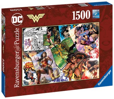 Ravensburger puzzel 1500 stukjes wonder woman