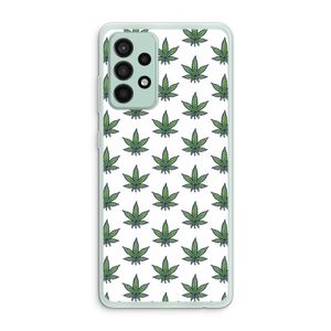 Weed: Samsung Galaxy A52s 5G Transparant Hoesje
