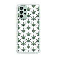 Weed: Samsung Galaxy A52s 5G Transparant Hoesje