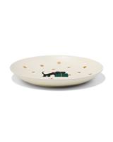 HEMA Takkie Gebaksbordje ⌀16.8cm Kermamiek Kerst