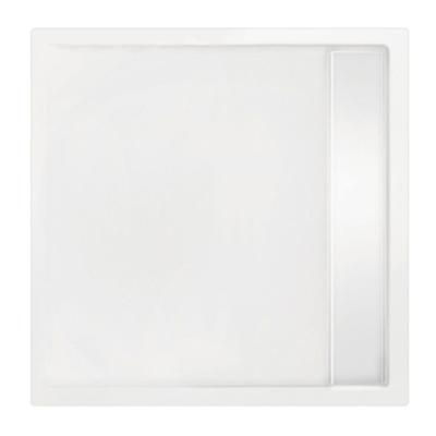 Xenz Easy Tray douchevloer - 80x80x5 - Acryl - wit 6952-01