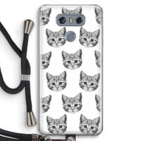 Kitten: LG G6 Transparant Hoesje met koord