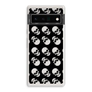 Musketon Skulls: Google Pixel 6 Pro Transparant Hoesje