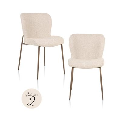 Stoel Odarby biscotti (set van 2)
