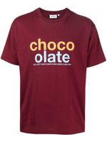 CHOCOOLATE t-shirt à logo imprimé - Rouge