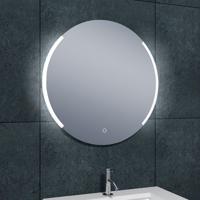 Wiesbaden Ronde LED Badkamerspiegel - 80cm - Dimbaar met Verwarming