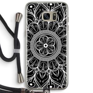 Roses Are Red: Samsung Galaxy S7 Edge Transparant Hoesje met koord