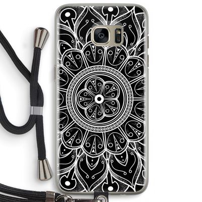 Roses Are Red: Samsung Galaxy S7 Edge Transparant Hoesje met koord