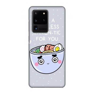 I'm A Hopeless Ramen-Tic For You: Volledig geprint Samsung Galaxy S20 Ultra Hoesje
