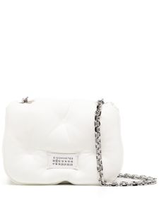 Maison Margiela petit sac porte épaule Glam Slam Flap - Blanc