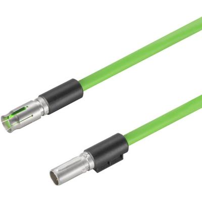 Weidmüller 2453550300 Sensor/actuator dataconnector, geassembleerd Aantal polen (sensoren): 4 Stekker, recht, Bus, recht 3.00 m 1 stuk(s)