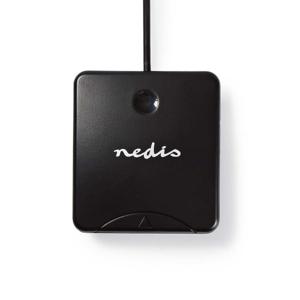 Nedis CRDRU2SM1BK geheugenkaartlezer USB 2.0 Zwart