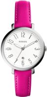 Horlogeband Fossil ES4089 Leder Roze 14mm