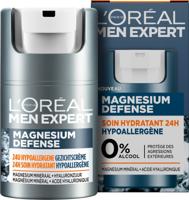 Loreal L'Oréal Paris Men Expert Magnesium Defence Hypoallergene 24h Hydraterende Dagcrème - 50 ml