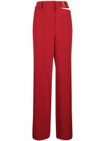 Heron Preston pantalon droit à découpes - Rouge Heron Preston pantalon droit à découpes - Rouge