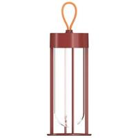 Flos InVitro Unplugged tafellamp LED oplaadbaar terracotta