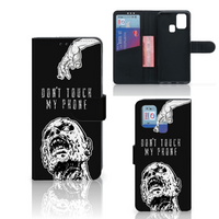 Portemonnee Hoesje Samsung Galaxy M31 Zombie