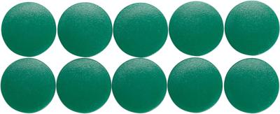 Maul Solid whiteboard magneet 600gr 10 stuks groen
