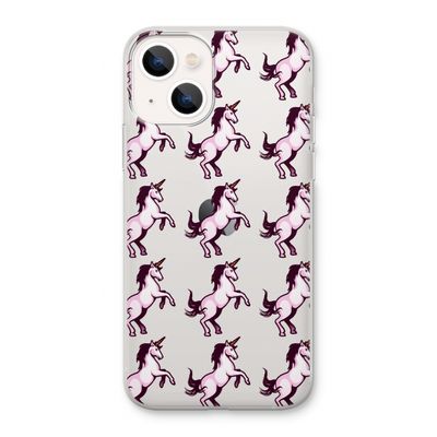 Musketon Unicorn: iPhone 13 Transparant Hoesje