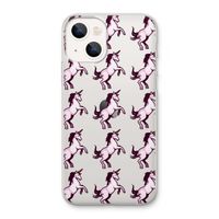Musketon Unicorn: iPhone 13 Transparant Hoesje
