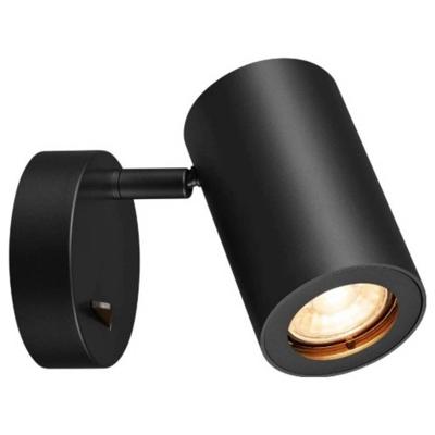 SLV 4024163190213 1000729 Wandlamp GU10 Zwart