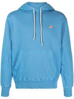 Autry hoodie en coton à patch logo - Bleu - thumbnail