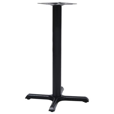 Bistrotafelpoot 56x56x72 cm gietijzer zwart