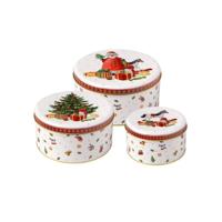 VILLEROY & BOCH - Winter Collag Accessoires - Koektrommel s/3