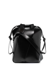 Chloé sac seau Tulip en cuir - Noir