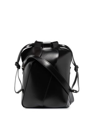 Chloé sac seau Tulip en cuir - Noir