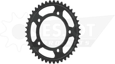 ESJOT Chain wheel 525 43z steel black