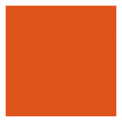 Creativ Company Textile color semi-dekkende textielverf - oranje, 500ml