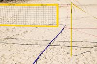 Gameballs Beachvolleybal Net Pro Beach vaste opstelling - thumbnail