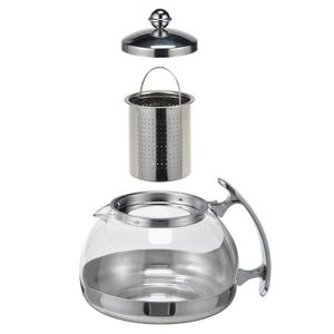 Koffiepot / theekan / theepot met filter 1,2 liter   -