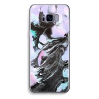 Pastel zwart: Samsung Galaxy S8 Plus Transparant Hoesje