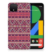 Google Pixel 4 XL | TPU bumper | Aztec Paars