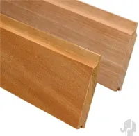 Elephant dubbel rabat profiel bangkirai hardhout 21x138(180)mm met mes en groef